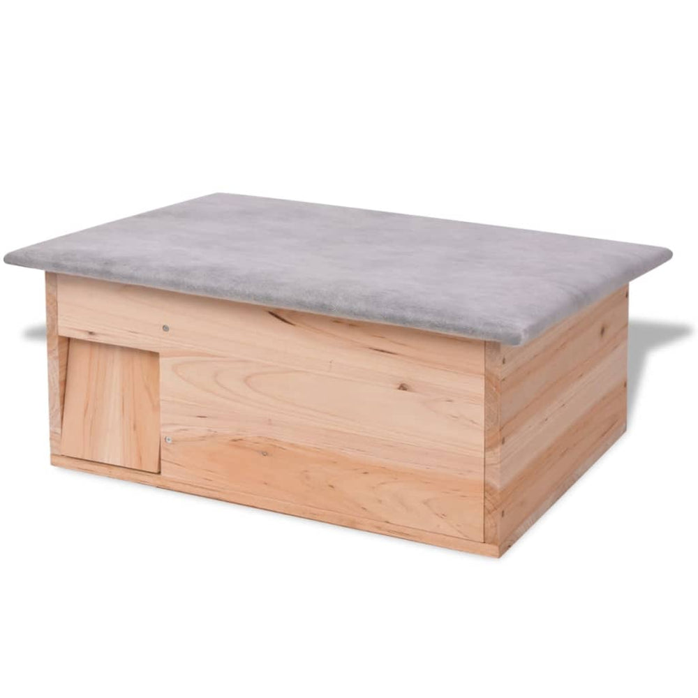 Vidaxl Egelhuis 45x33x22 cm Holz