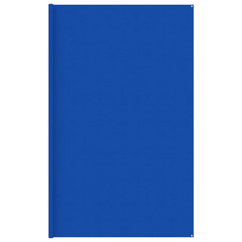 Vidaxl Zelt Teppich 400x600 cm HDPE Blau