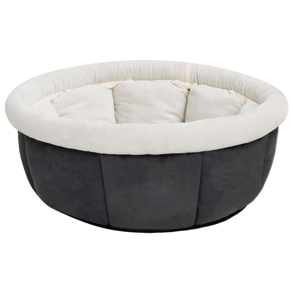 Vidaxl Hundekorb 40x40x20 cm Grau