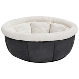 Vidaxl Hundekorb 40x40x20 cm Grau