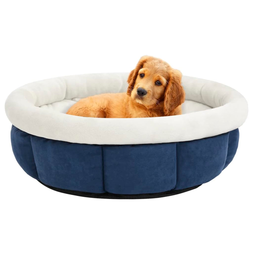 Vidaxl Hundekorb 59x59x24 cm blau