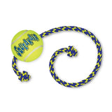 Kong Sqakakair Ball mat Seil giel blo