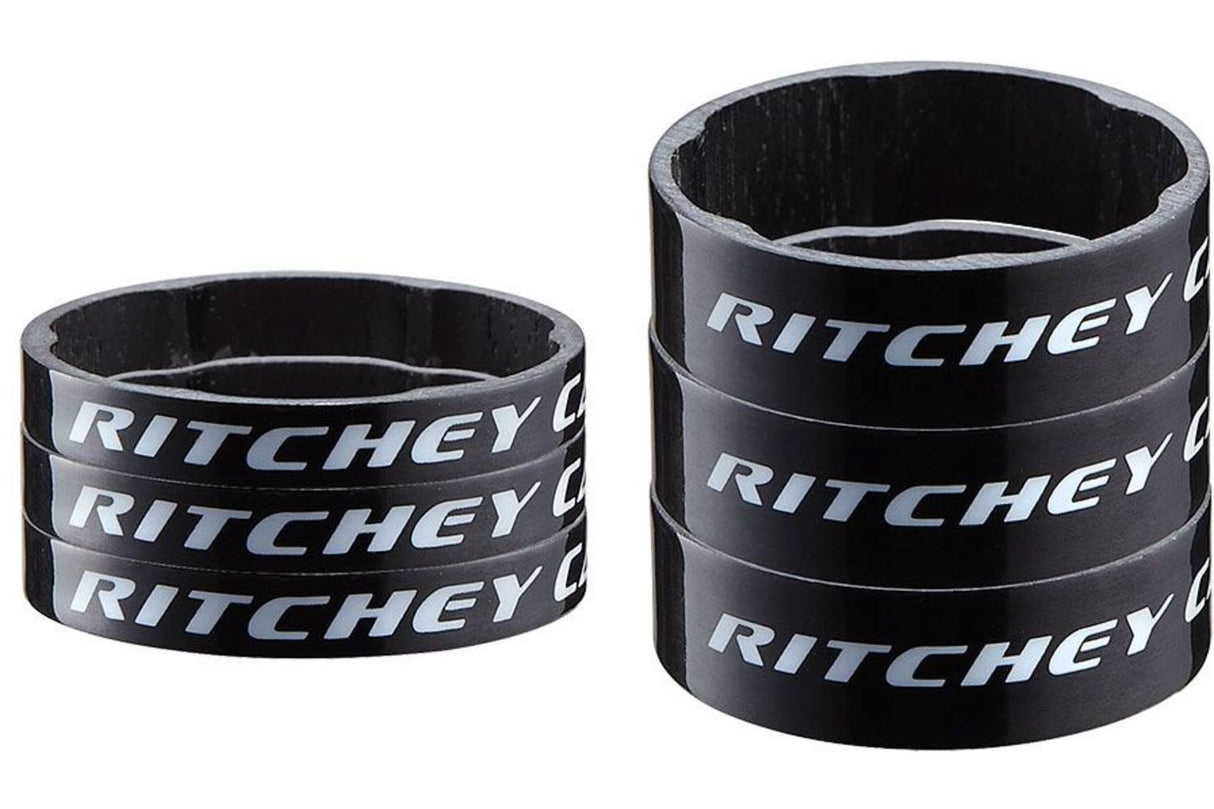 Ritchey WCS Spacer Set Carbon UD Glossy 3x5mm + 3x10mm