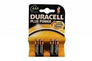 Duracell batterij plus aaa (p4)