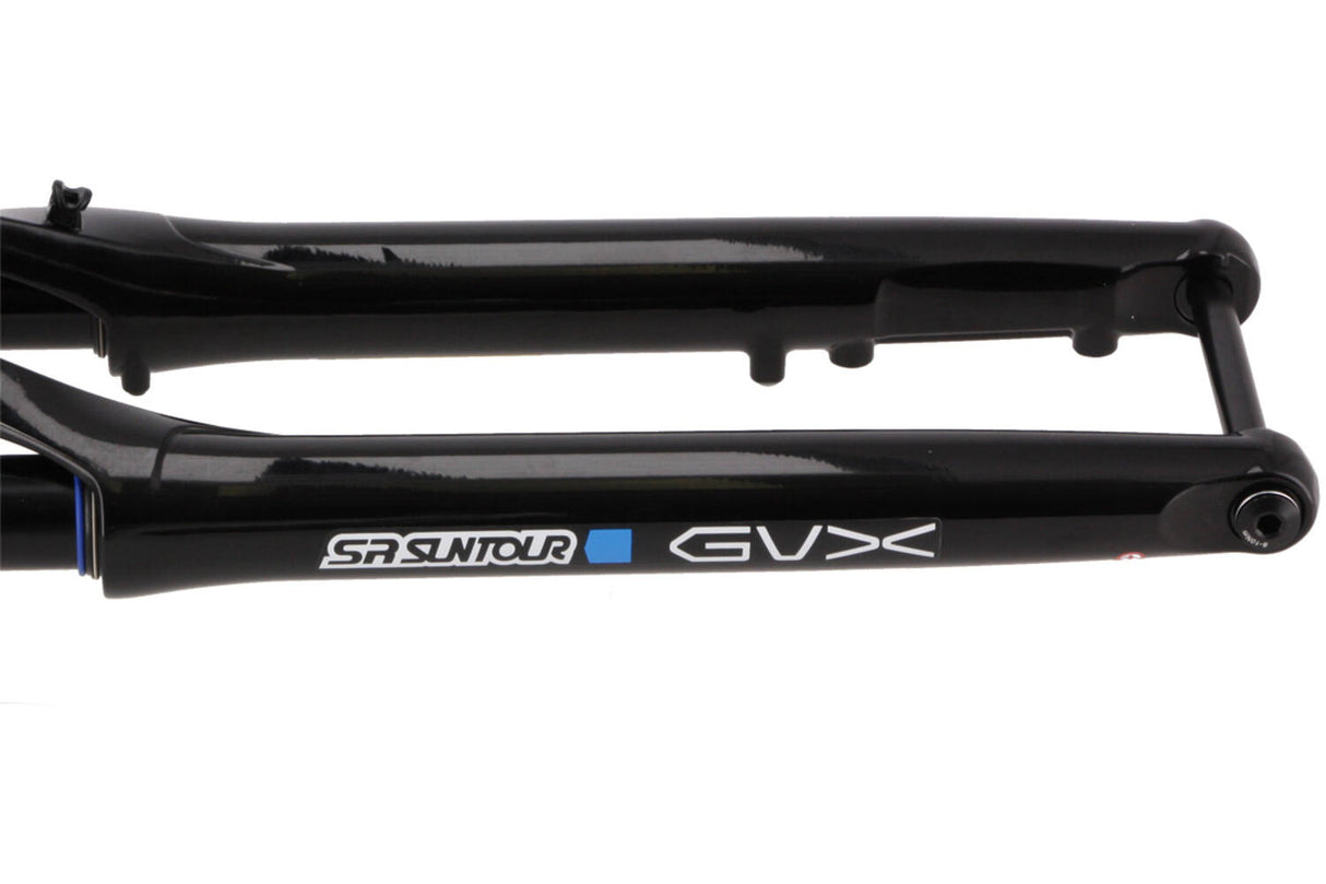 Srsuntour suntour grus gvx front gaffel 700c lor 40 mm avsmalnande 12mm svart