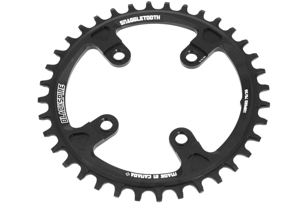 Black Grex Chaining Leaf Snoggletooth SRAM 76 36