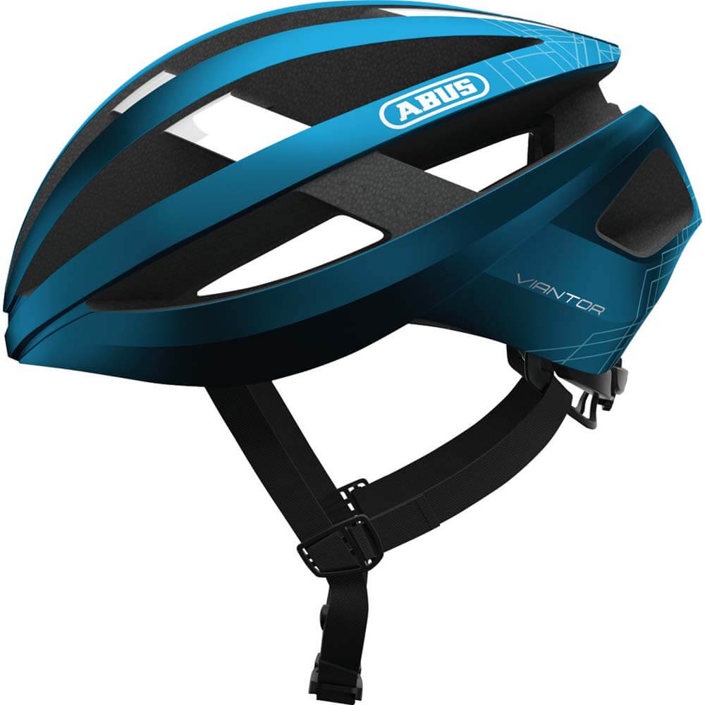 Abus Viantgoud Casco de carreras de luz profesional con máxima seguridad y ventilación.