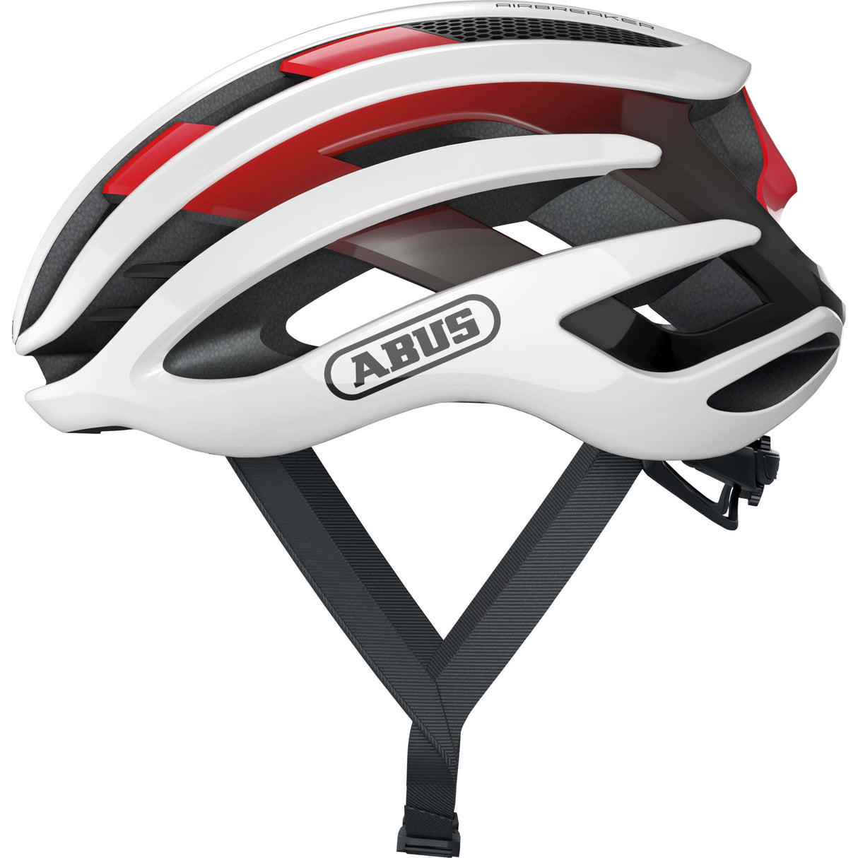 Abus Helm AirBreaker Wit Rood S 51-55cm