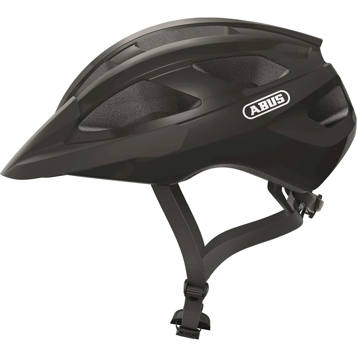 Abus helm MacatGoud shiny velvet Zwart L 58-62cm