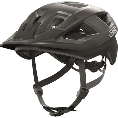 Abus Helm Aduro 3.0 - sportieve en chique stadshelm voor veilig fietsen in het drukke stadsverkeer - titan - 51-55cm