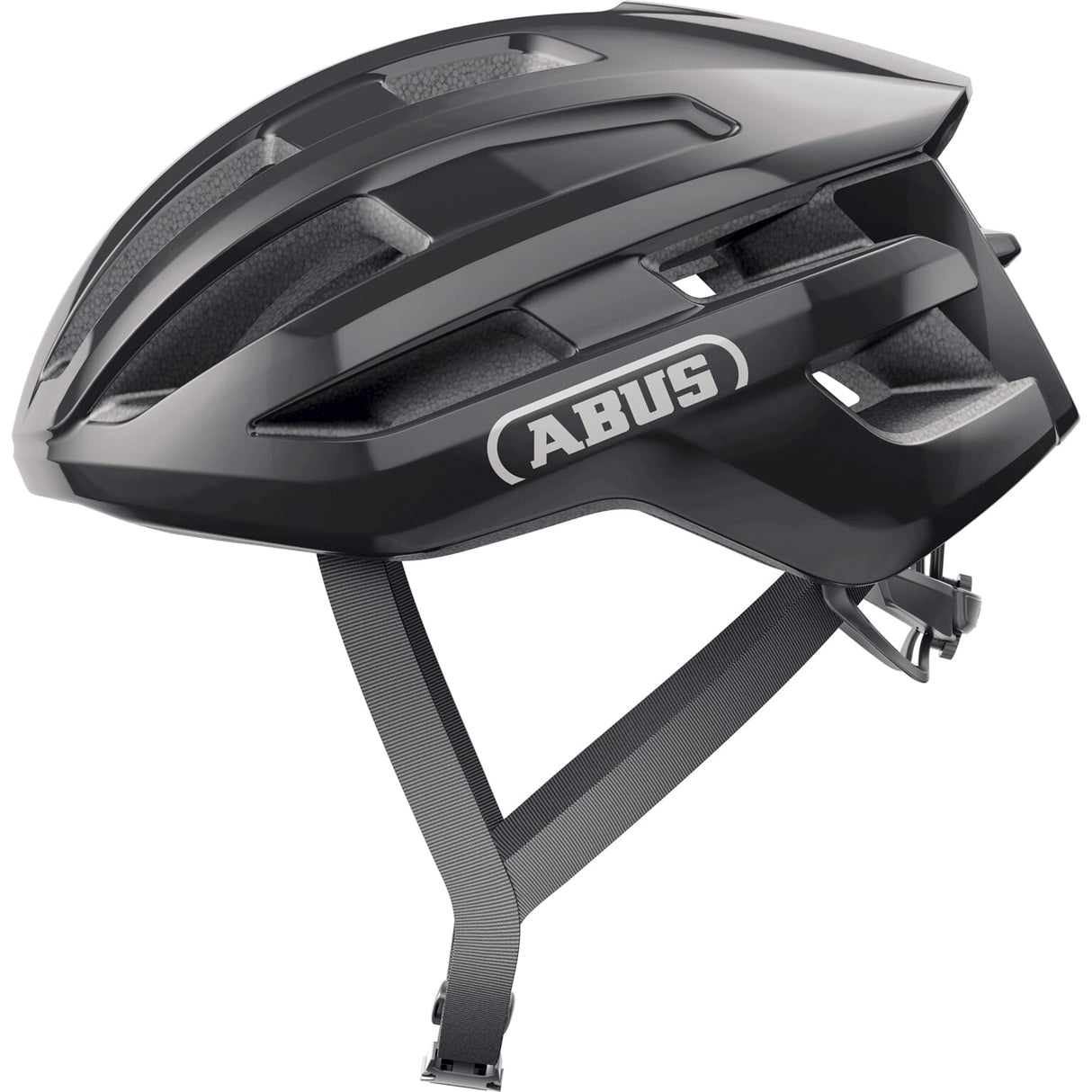 Abus Helm Powerdome Shiny Black M 54-58cm