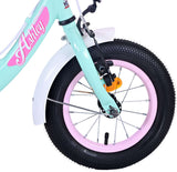 Volare Ashley Children's Bike Girls 12 Zoll grüne zwei Handbremsen