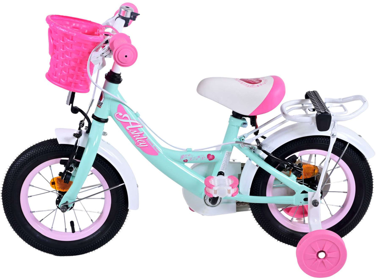 Volare Ashley Children's Bike Girls 12 Zoll grüne zwei Handbremsen