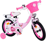 Volare Ashley Children's Bike Girls 14 Zoll rosa zwei Handbremsen