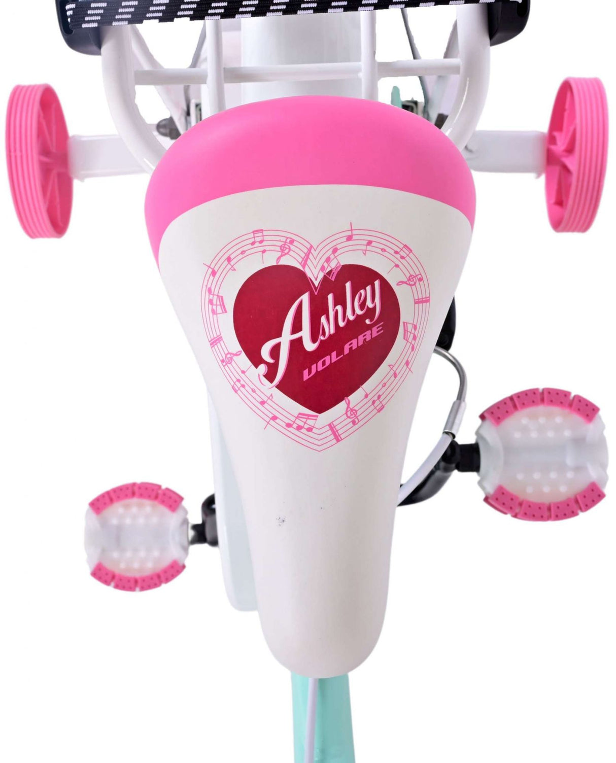 Volare Ashley Children's Bike Girls 14 Zoll grüne zwei Handbremsen
