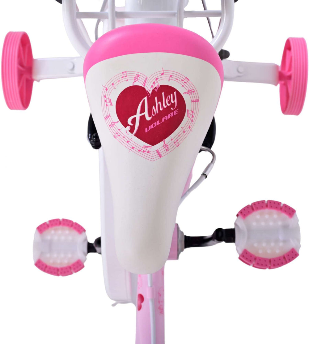 Volare Ashley Children's Bike Girls 14 Zoll rosa zwei Handbremsen