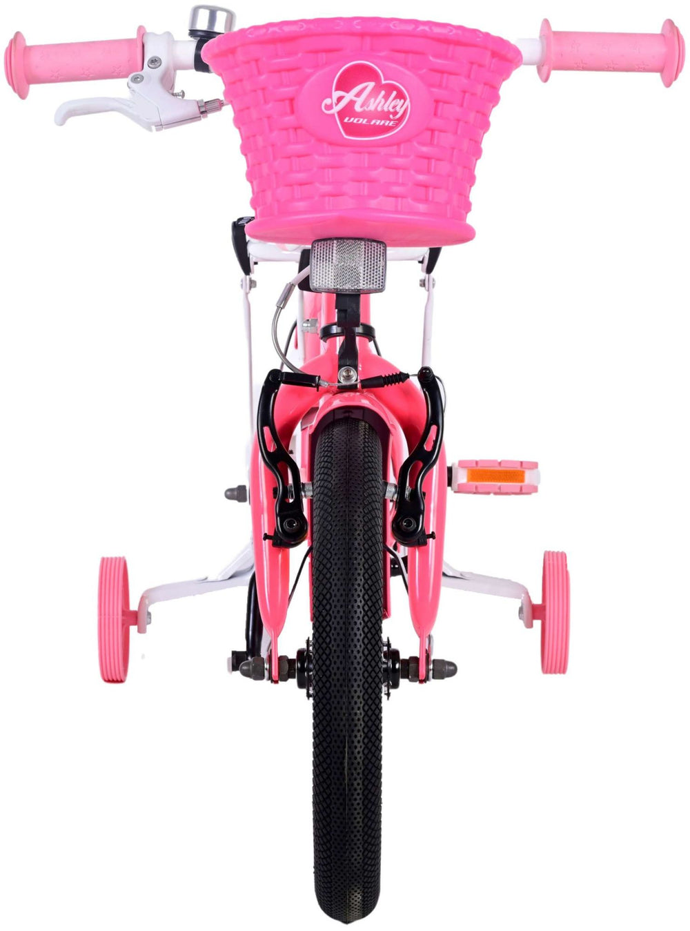 Volare Ashley Children's Bicycle - Mädchen - 14 Zoll - rosa rot