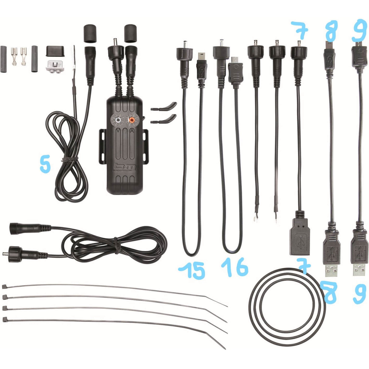 Busch Muller Busch + Müller cable e-work nr 16 round to micro-USB