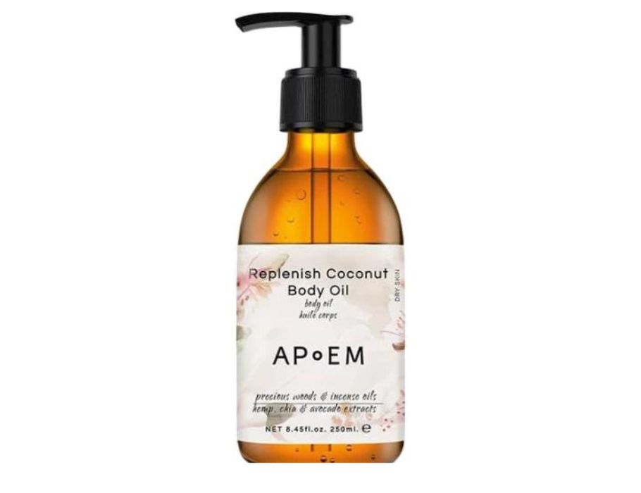 Apem replenishesche Kokosnoss Kierper Oil 250ml