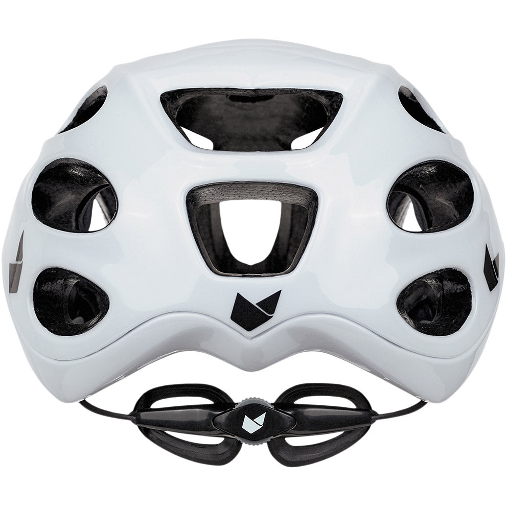 Buzglo Casco de carreras Vento Tamaño L 58-60 cm White Shine