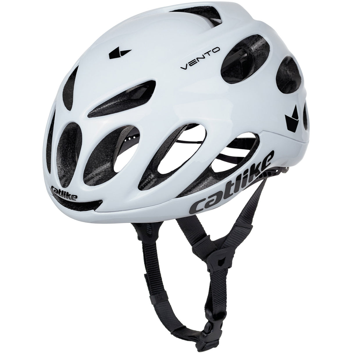 Buzaglo Racing Helm Vento Größe M 55-57 cm weißer Glanz