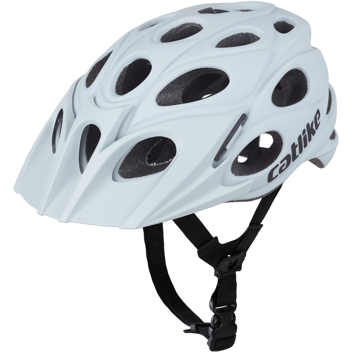 Buzaglo MTB Helm Blattgröße L 58-60 cm Gletschergrau