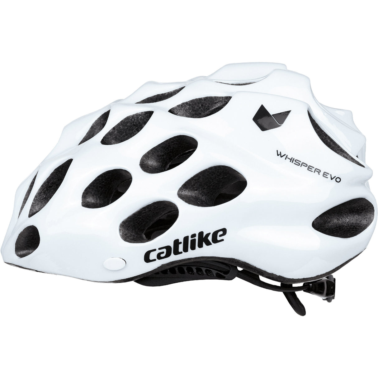 Buzaglo racehelm hvisken evo størrelse l 58-61 cm hvid