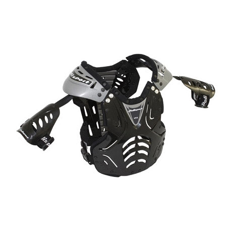 Body Protector Junior XP-2 Schwarz Silber Schwarz