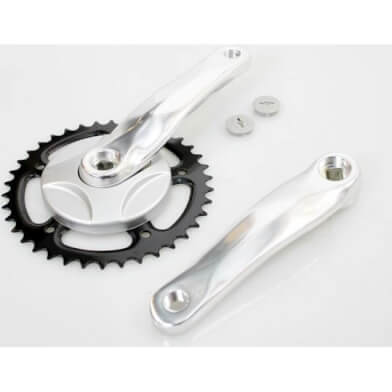 crankstel 38t 152 m disc alu zilver