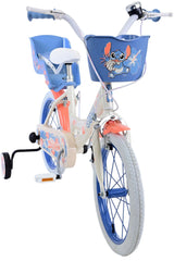 Stichstichstich Kinderbike Girls 16 Zoll Creme Coral Blue zwei Handbremsen