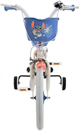 Stichstichstich Kinderbike Girls 16 Zoll Creme Coral Blue zwei Handbremsen