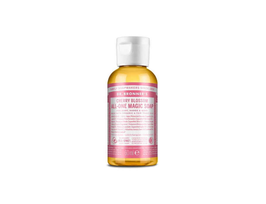 Dr. Bronners flüssige Seife reine kastilische Kirschblüte 60 ml
