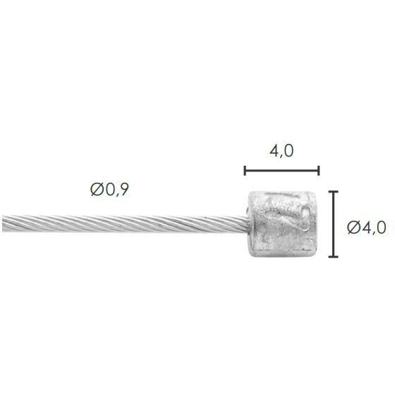 Elves scakakel Binscelbel _0.00 2500mm ng4x4 Edelstol (50.)