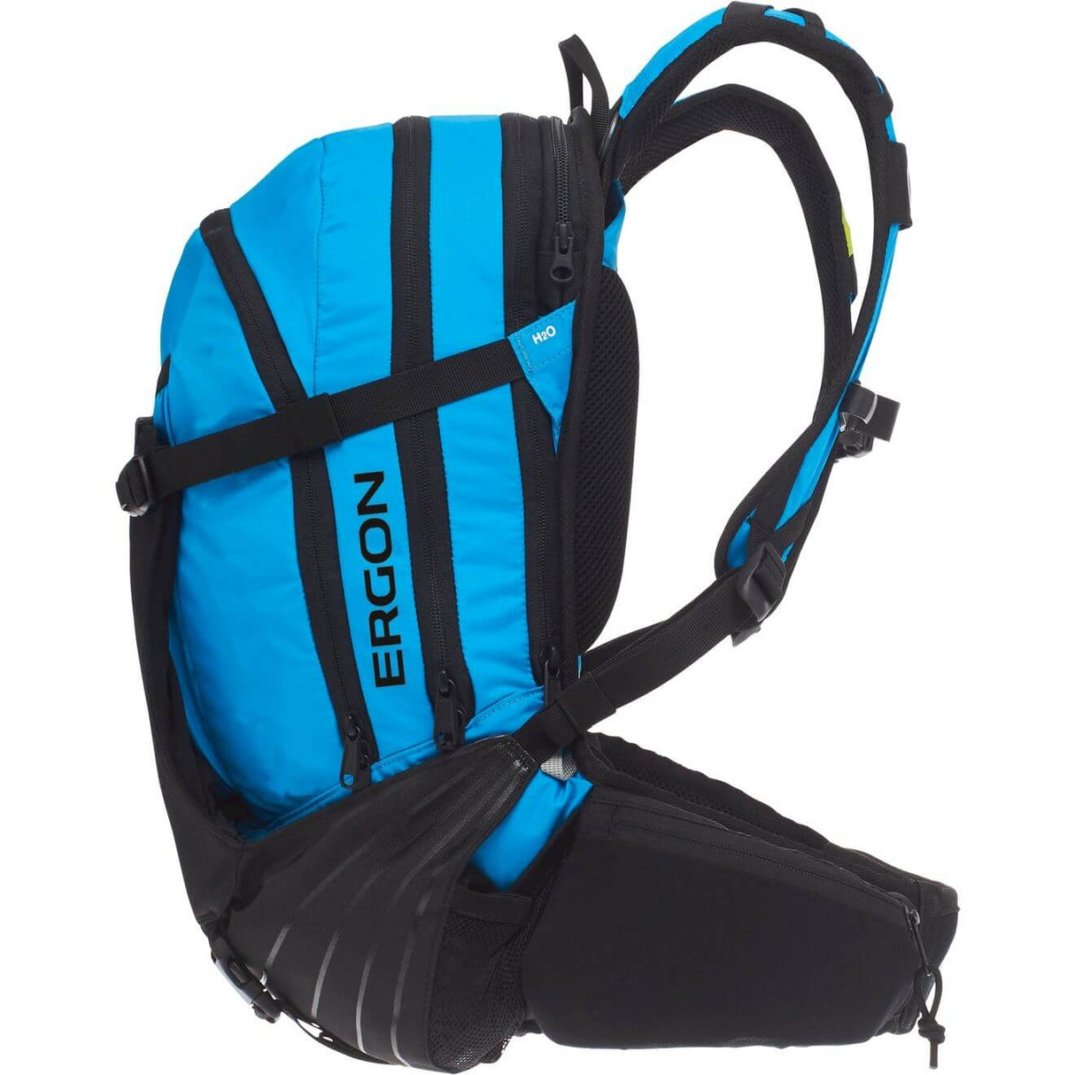 Ergon backpack ba3 stealth blue enduro all-mountain 4-step adjustable men 15 + 2 l nylon polyester