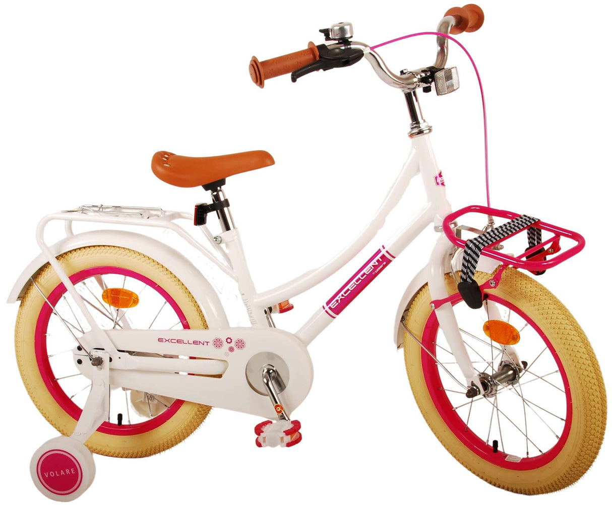 Volare Volare Children's Bike Girls 16 Zoll White95% versammelte sich