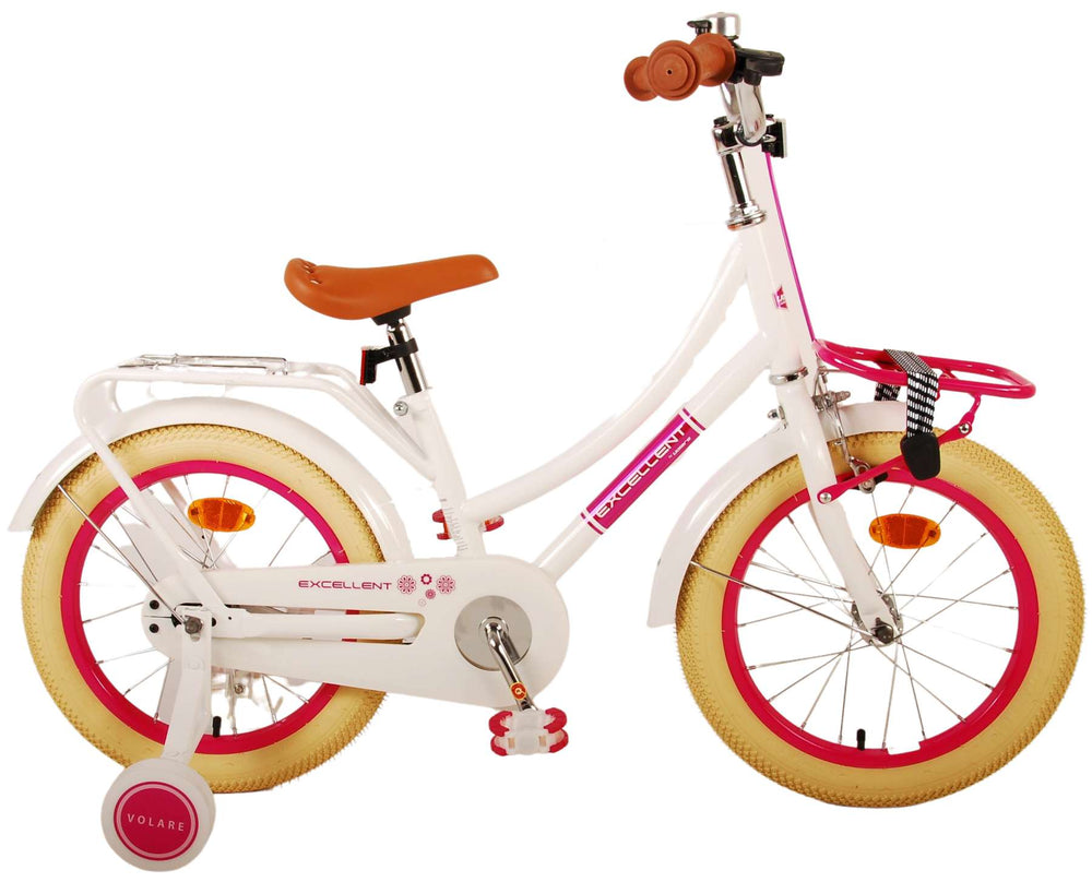 Volare Volare Children's Bike Girls 16 Zoll White95% versammelte sich