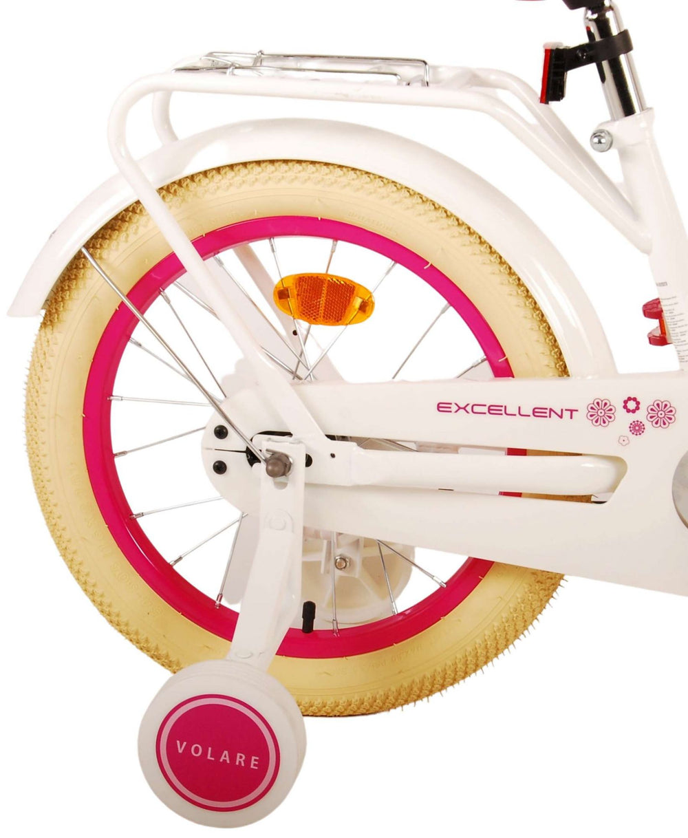 Volare Volare Children's Bike Girls 16 Zoll White95% versammelte sich