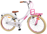 Volare Volare Children's Bicycle Girls 24 Zoll weiße zwei Handbremsen