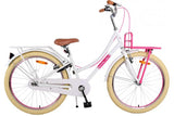 Volare Volare Children's Bicycle Girls 24 Zoll weiße zwei Handbremsen