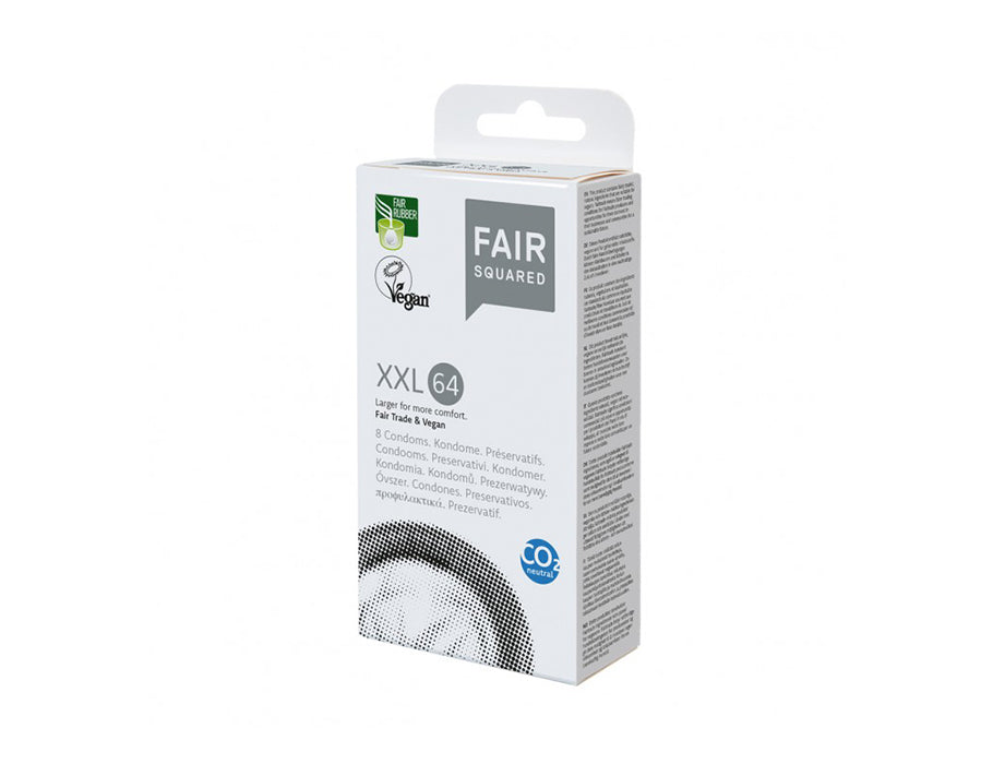 Faire quadratische Kondome xxl 8 Teile