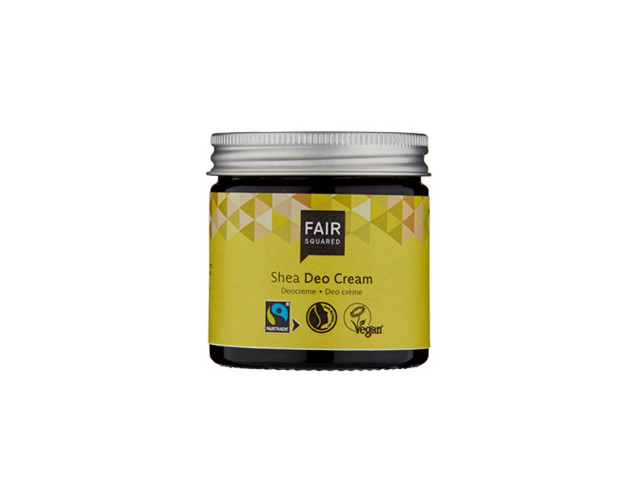 Faire quadratische Deo -Creme Shea 50 ml