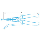 Bernese 100527 Telefon Tang Bent 205 mm