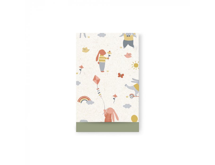 Haus der Produkte Geschenktüten Kaninchen Grün 12x19cm 200st