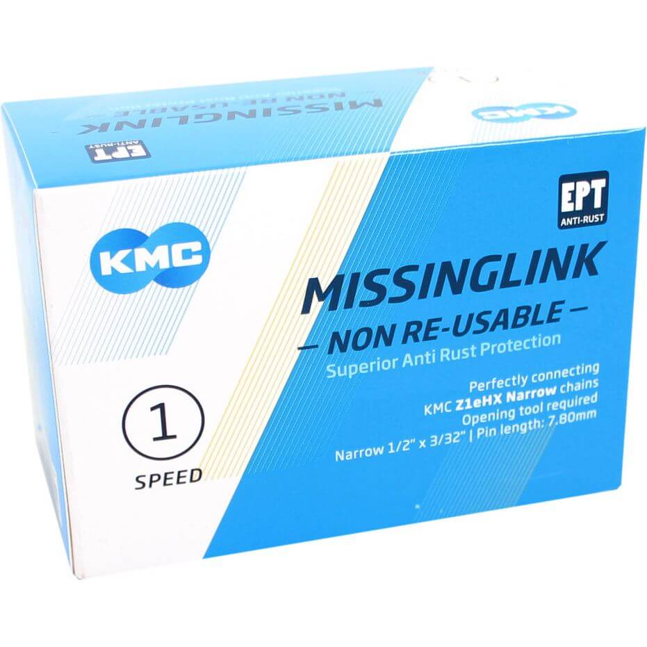 KMC Sloesschip MissingLink Z1EHX NR Ept Silver Smal (40)