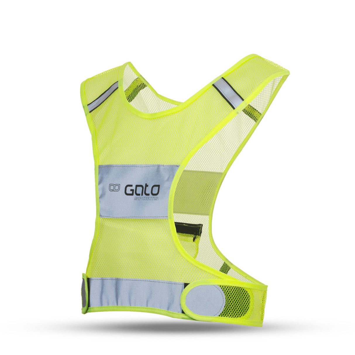 Outwet X vest reflective neon yellow large