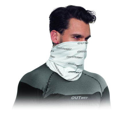 Outwet Buff Schal weißer Ow Neck Uni Größe