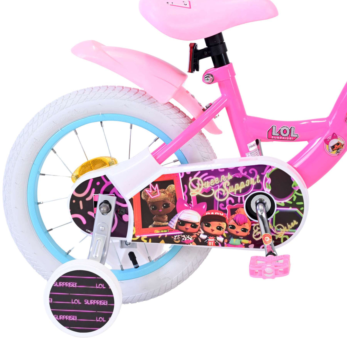 Lol Überraschung Kinderfahrrad - Mädchen - 14 Zoll - Pink