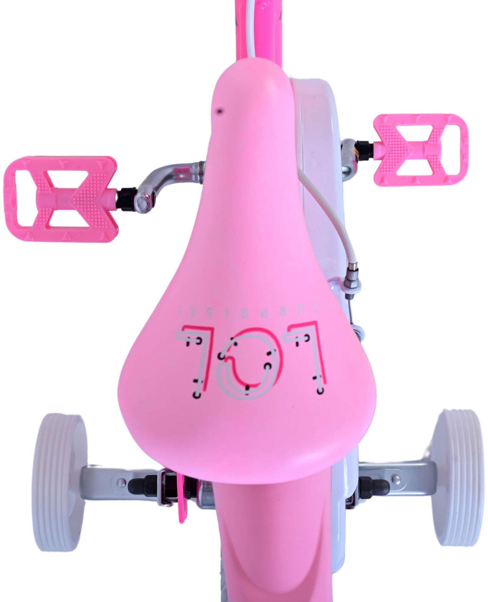 Lol Überraschung Kinderfahrrad - Mädchen - 14 Zoll - Pink - Zwei Handbremsen
