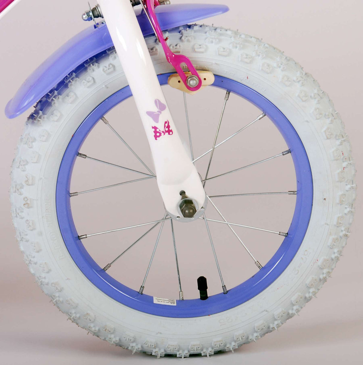Disney Minnie süßest aller Zeiten! Kinderfahrradmädchen 14 Zoll rosa zwei Handbremsen