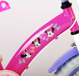 Disney Minnie süßest aller Zeiten! Kinderfahrradmädchen 14 Zoll rosa zwei Handbremsen